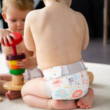 Culla di Teby (AI3) - Bio-Baumwolle Hybridwindel - (EINZELN) - Pink Jungle