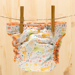 Culla di Teby - Höschenwindeln mit Pocketfunktion - Happy Rabbits - Die Stoffwindel mit extra Saugkraft!