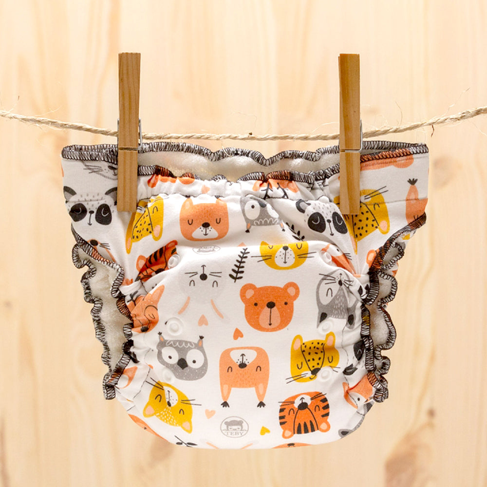 Culla di Teby - Höschenwindeln mit Pocketfunktion - Lovely Faces - Die Stoffwindel mit extra Saugkraft!