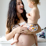 Culla di Teby - Höschenwindel (Pocketfunktion) - Lovely Faces - Gr. 2