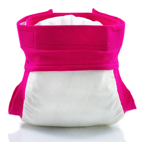 Culla di Teby  - "Soft Touch" Überhose - Schwimmwindel - (EINZELN) - Creme & Pink