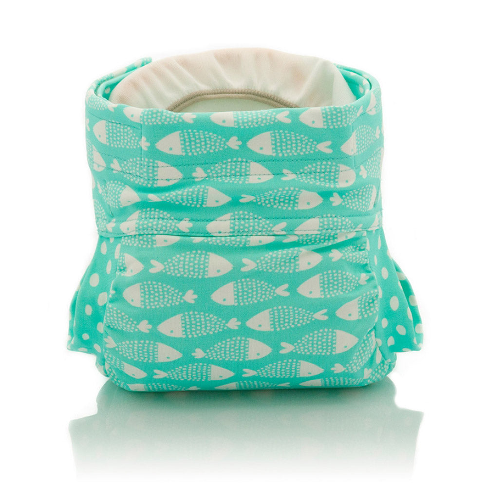 Culla di Teby (AI3) - "Soft Touch" Mikrofaser Überhose - (EINZELN) Schwimmwindel ohne Einlagen