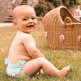 Culla di Teby  - "Soft Touch" Überhose - Schwimmwindel - (EINZELN) - Mediterraneo