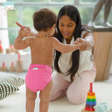 Culla di Teby  - "Soft Touch" Überhose - Schwimmwindel -  (EINZELN) - Rosa