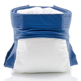 Culla di Teby  - "Soft Touch" Überhose - Schwimmwindel - (EINZELN) - Weiß & Blau