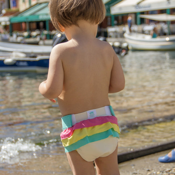 Culla di Teby (AI3) - "Soft Touch" Mikrofaser Überhose - (EINZELN) Schwimmwindel ohne Einlagen