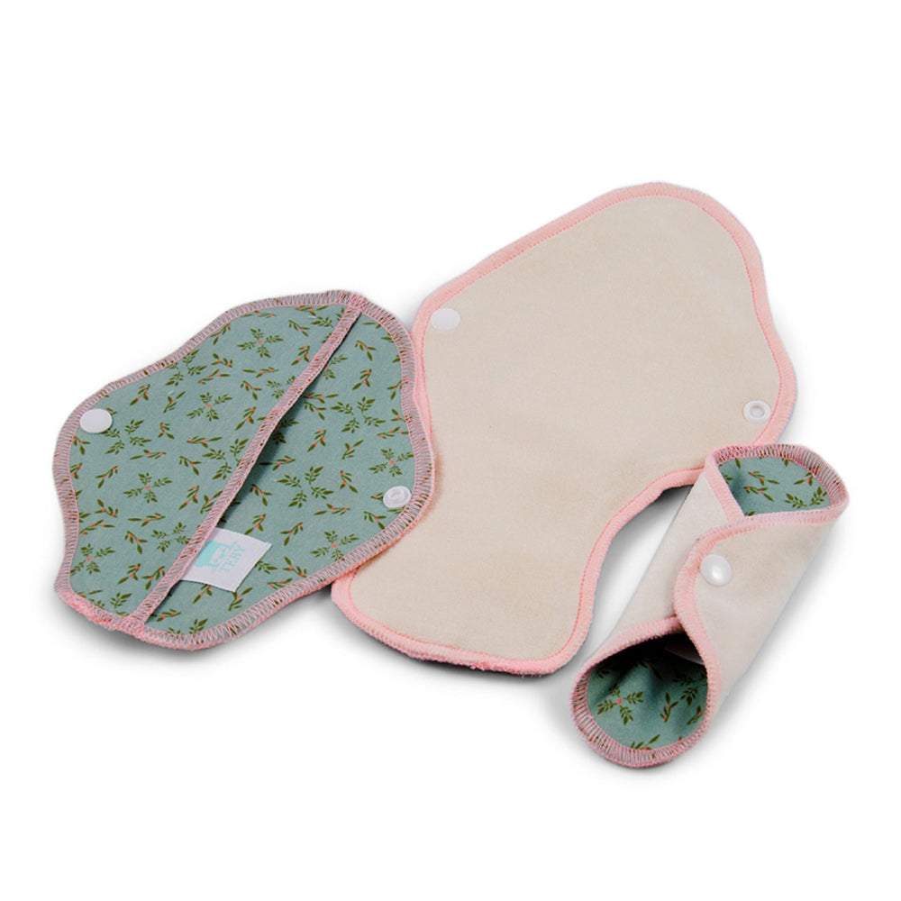 Teby Pink – mini Slipeinlage aus Bio-Baumwoll-Velours