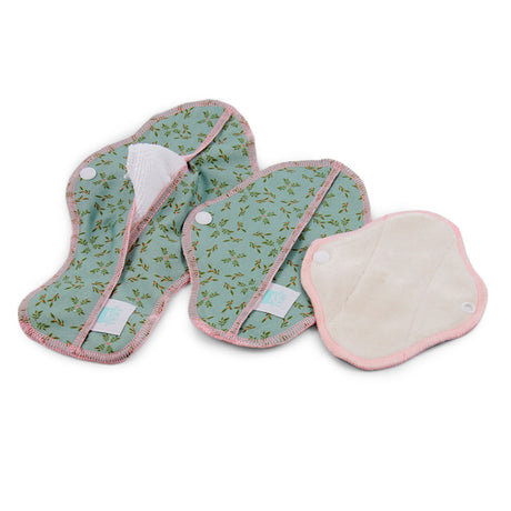 Teby Pink - mini Slipeinlage (Bio-Baumwoll-Velour)