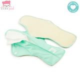 Teby Pink – Wochenbetteinlage (Stoffbinde post partum) aus Bio-Baumwoll-Velours