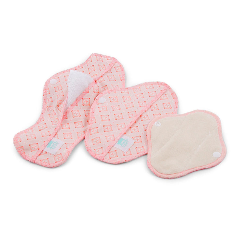 Teby Pink - mini Slipeinlage (Bio-Baumwoll-Velour)