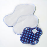 Teby Pink - Stoffbinde (Midi / Medium) für den Tag aus Bio-Baumwoll-Velours