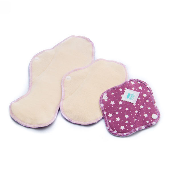 Teby Pink - mini Slipeinlage (Bio-Baumwoll-Velour)