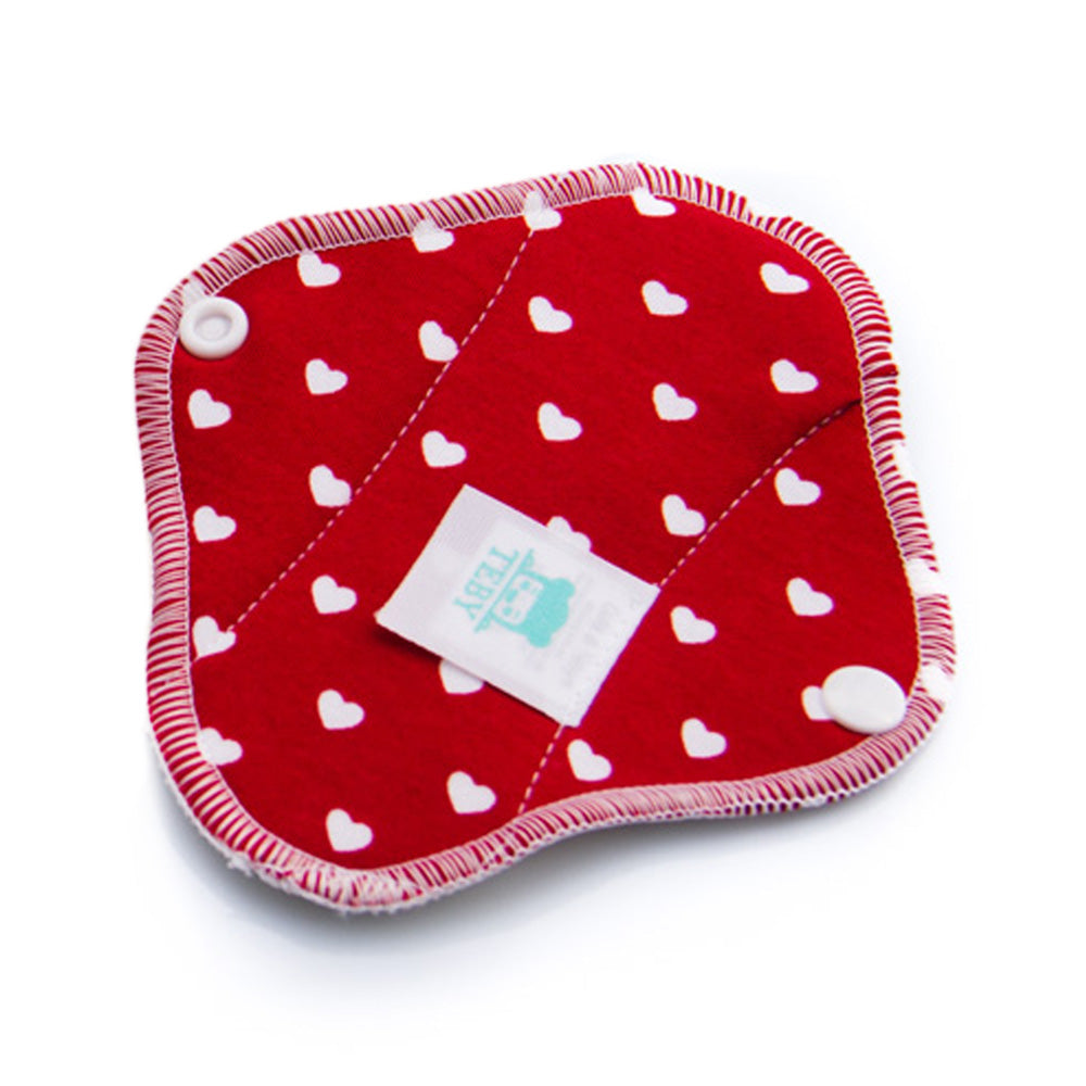 Teby Pink - mini Slipeinlage (Bio-Baumwoll-Velour)