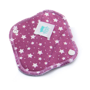 Teby Pink – mini Slipeinlage aus Bio-Baumwoll-Velours