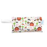 Thirsties - Clutch Bag mit Knopf-Schlaufe - Gr. XS (14x27cm)