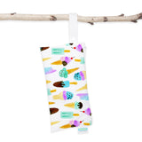 Thirsties - Clutch Bag mit Knopf-Schlaufe - Gr. XS (14x27cm)