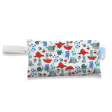 Thirsties - Clutch Bag mit Knopf-Schlaufe - Gr. XS (14x27cm)