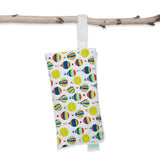 Thirsties - Clutch Bag mit Knopf-Schlaufe - Gr. XS (14x27cm)