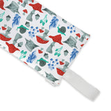 Thirsties - Clutch Bag mit Knopf-Schlaufe - Gr. XS (14x27cm)