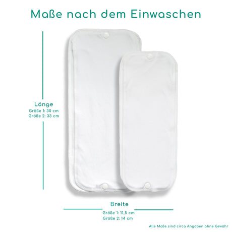 Thirsties - Natural DUO Saugeinlagen - Hanf & Bio-Baumwolle