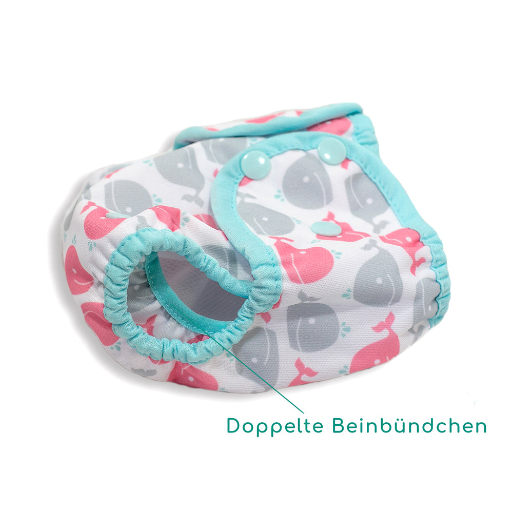 Thirsties - Schwimmwindel (Badewindel) - Dessert Bloom Gr. 1 & 3