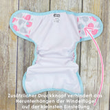 Thirsties - Schwimmwindel (Badewindel) - Dessert Bloom Gr. 1 & 3