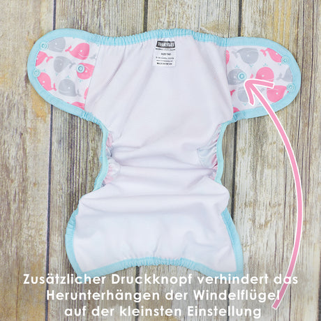 Thirsties - Schwimmwindel (Badewindel) - Dessert Bloom Gr. 1 & 3