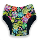 Thirsties - Trainers - Windelhöschen (Bio-Baumwolle & TPU) - Desert Bloom - die nachhaltige Art des Töpfchentrainings. Waschbar und saugfähige Unterhosen für Kinder.