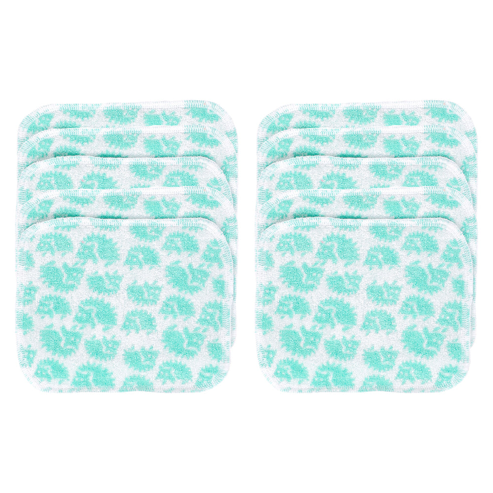 TotsBots - Wipes - Bambus-Feuchttücher (Waschlappen) - 17x13cm (10 Stück)