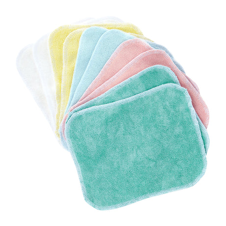 TotsBots - Wipes - Bambus-Feuchttücher (Waschlappen) - 17x13cm (10 Stück)