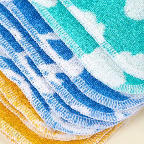 TotsBots - Wipes - Bambus-Feuchttücher (Waschlappen) - 17x13cm (10 Stück)