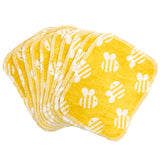 TotsBots - Wipes - Bambus-Feuchttücher (Waschlappen) - 17x13cm (10 Stück)