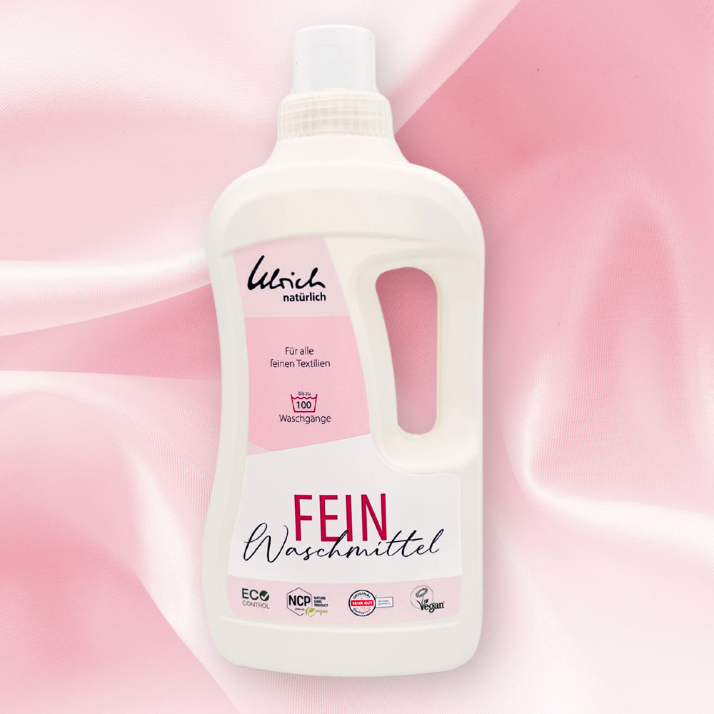 Ulrich Natürlich – Feinwaschmittel sensitiv, parfumfrei (1 l & 5 l) | Für Wolle, Seide & Feines