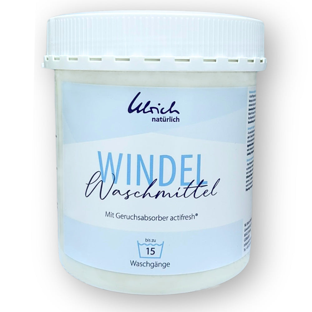 Ulrich natürlich - Windelwaschmittel (actifresh) - 700g Dose aus 98 % Recyclingmaterial