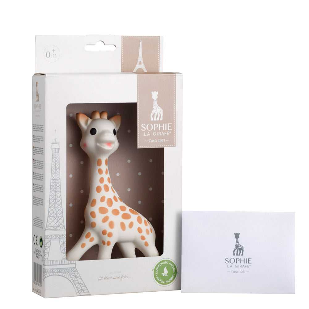 Sophie la girafe im Geschenkkarton - 100% Naturkautschuk
