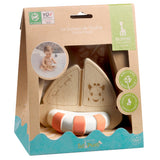 Sophie la girafe So'Pure - Sophies Boot Beißring (Geschenkkarton) - 100% natürliche Materialien