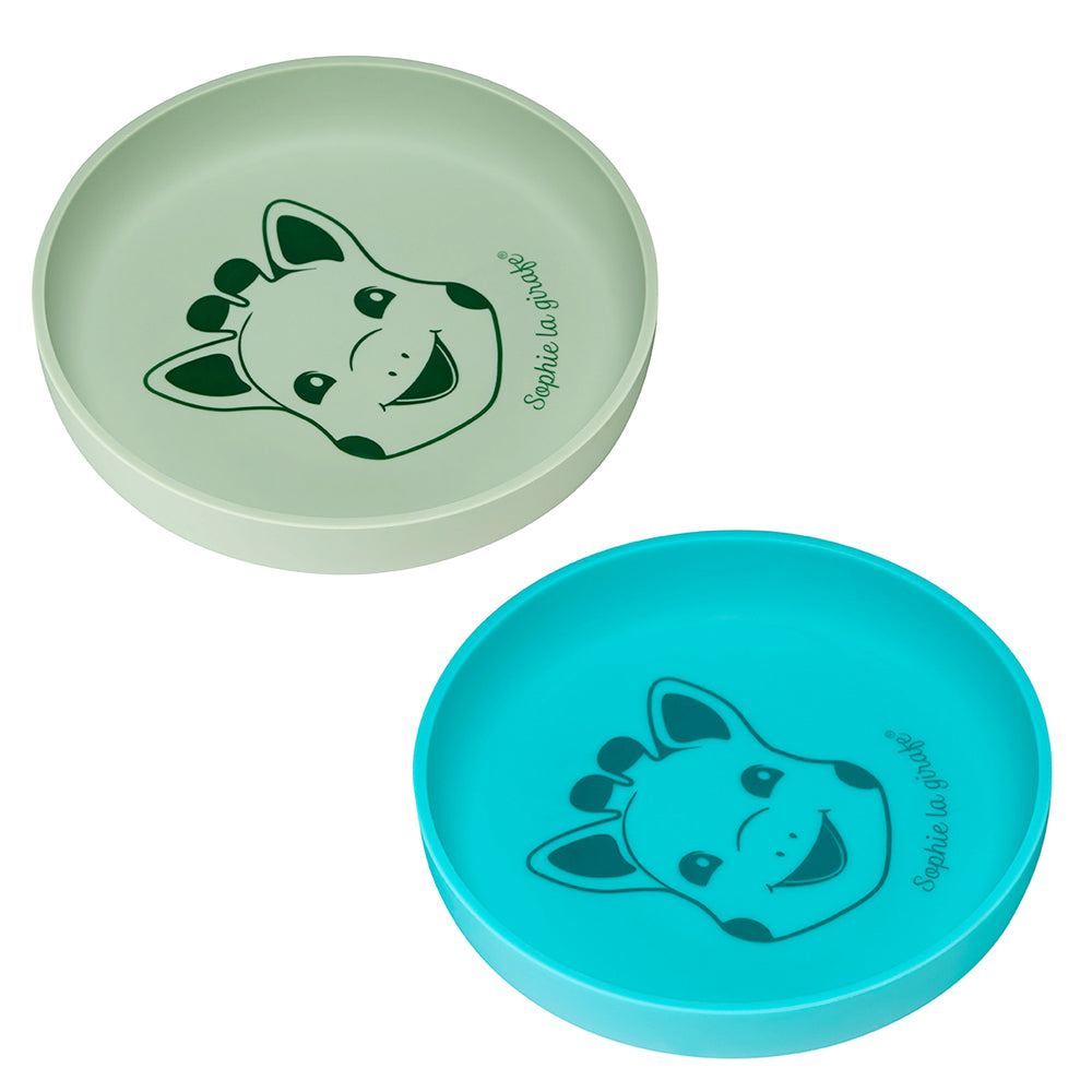 Sophie la girafe - Esslernteller für Babys - 100 % Silikon