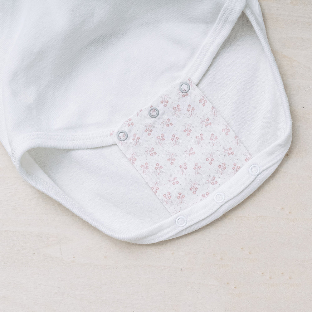 Milchmädchen - Bodyerweiterung/-verlängerung  -  in tollen Designs - 3 Stück in 3 Druckknopfgrößen