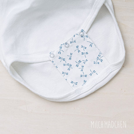 Milchmädchen - Bodyerweiterung (Bodyverlängerung) - Libelle Blau - Einzeln (alle Größen)