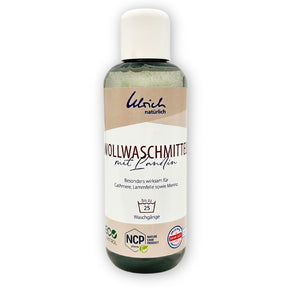 Ulrich natürlich - Wollwaschmittel mit Lanolin (250ml) - besonders wirksam für Cashmere, Lammfelle sowie Merino