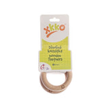 XKKO - Beißringe aus umweltfreundlichem Ahorn Holz - 2 Stück