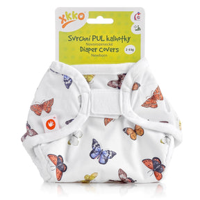 XKKO PUL-Überhose - Newborn (2-4 kg) - Schmetterlinge - PUL-Überhose für Stoffwindeln