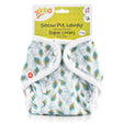 XKKO PUL-Überhose - One Size (4-15 kg) - Pfauenfedern - PUL-Überhose für Stoffwindeln