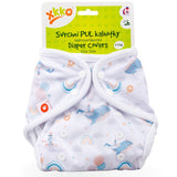 XKKO PUL-Überhose - One Size (4-15 kg) - Sky Whale - PUL-Überhose für Stoffwindeln