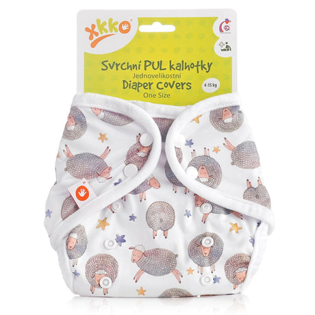 XKKO PUL-Überhose - One Size (4-15 kg) - Verträumte Schafe - PUL-Überhose für Stoffwindeln