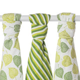 XKKO - Organic Mullwindeln - 100% Bio-Baumwolle - (Alte Zeiten) - 70x70cm