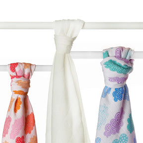 XKKO "BMB" Musselintuch / Mullwindel - Bambusviskose - 90x100cm Bambuswindel, Windeltücher, Stoffwindel-Einlagen, Mull-Handtücher