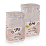 XKKO Prefolds - BMB (Bambus-Viskose) - (6 Stück) - versch. Größen - Faltwindeln, Bambuswindeln, Bambus-Einlagen