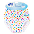 XKKO Trainer - 100% Bio-Baumwolle - Watercolor Polka Dots. 100% Bio-Baumwolle.