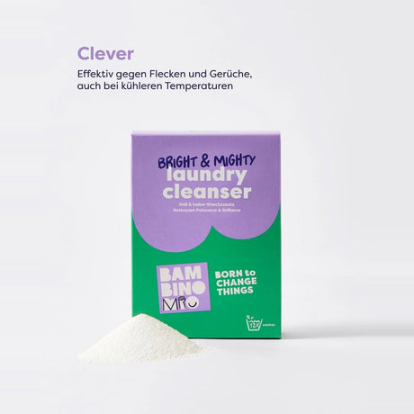 Bright & Mighty Laundry Cleanser: entfernt Flecken und Gerüche auch bei kühlen Temperaturen